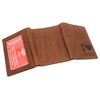 MARSHAL Real Leather Men's RFID Blocking Trifold Wallet with Outside