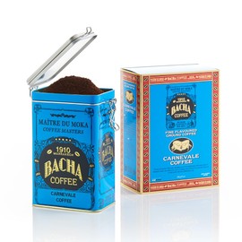 Bacha Coffee | Carnevale Fine Flavoured Coffee, Autograph Collection, 100% Arabica Specialty Coffee, Ground Beans, Medium Roast, 350g