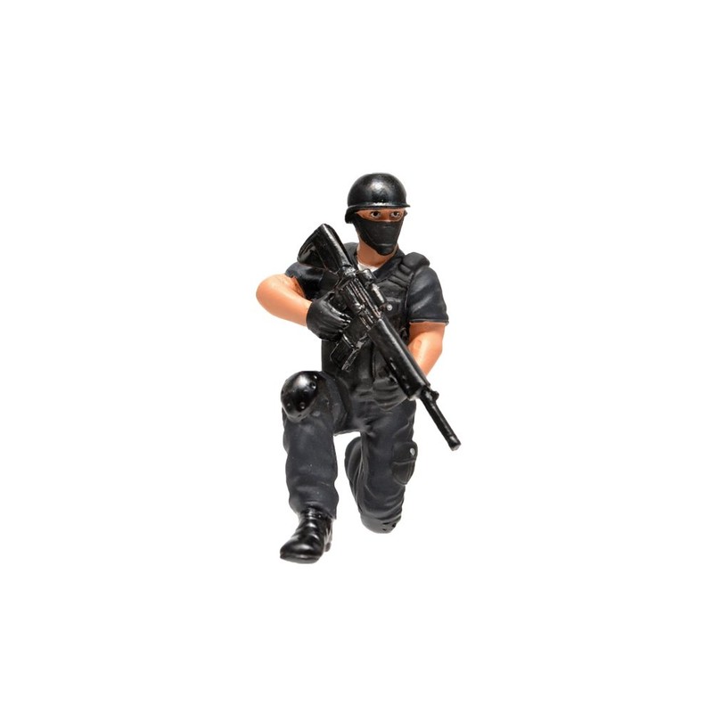 SWAT Team Snip Figure for 1:24 Scale Models by American