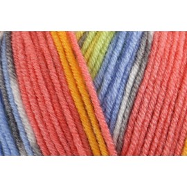 James C Brett Fairground DK Yarn 100% Acrylic Super Soft Crochet Double Knitting Wool for Baby Garment & Accessories - 100g Ball - G1 - Single (1 Ball)