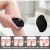 Juego de 2 gomas de pelo de cristal reutilizables para