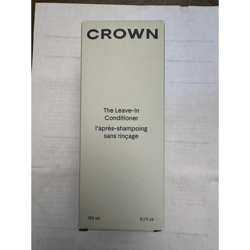 CROWN AFFAIR - The Leave-In Conditioner, All Hair Types, A