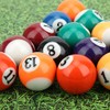GOTOTOP 16PCS 32MM Mini Pool Ball Billiard Set,Resin Kids Pool