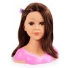 Bayer Design: Charlene Super Model Make Up Head, Brown Hairs,