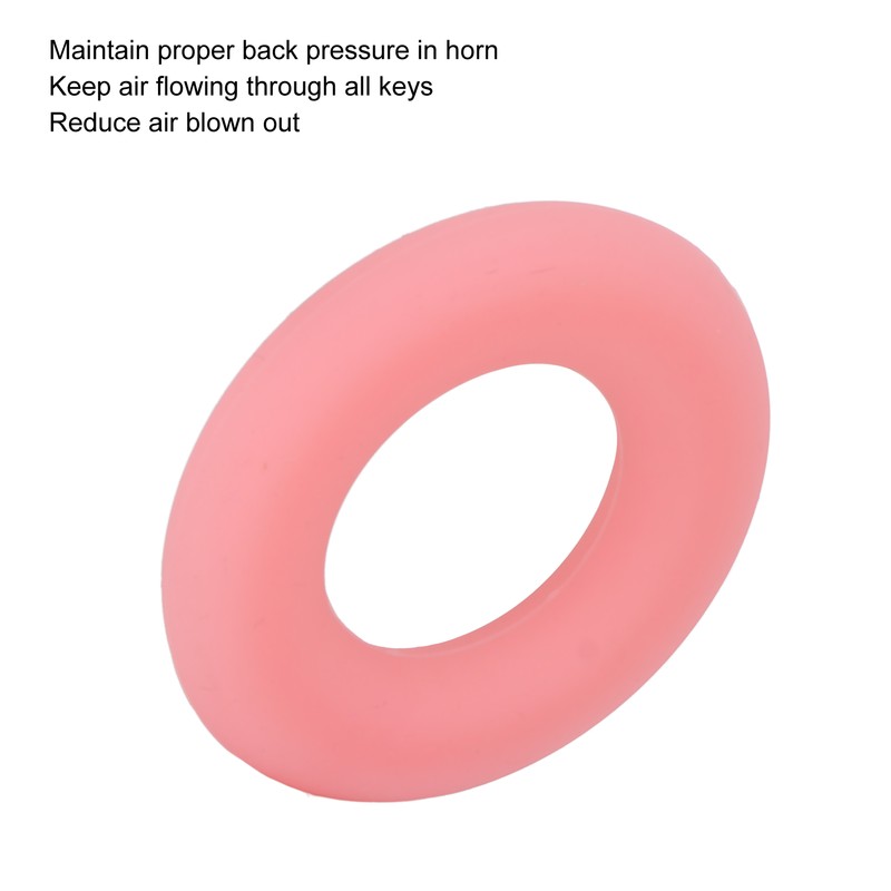 Saxophone Mute Alto Sax Tone Filter Silicone Bell Protective Ring
