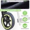 Ehucon WheelCover for transport wheelchair wheels, wheelchair accessories, tyre covers