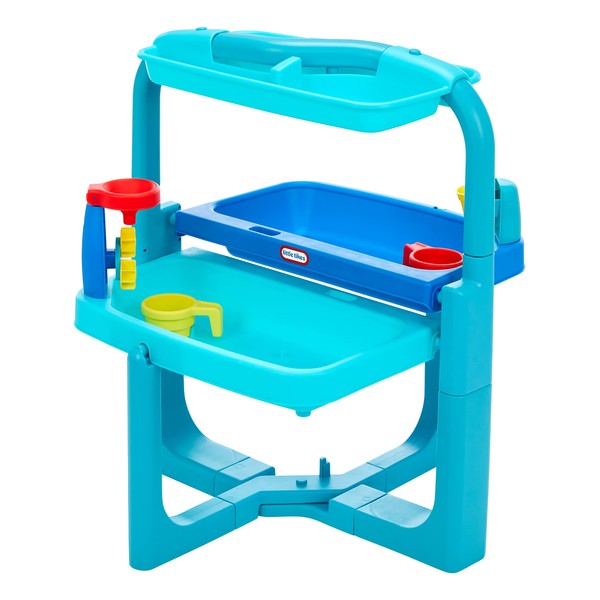 Little Tikes Easy Store Outdoor Folding Water Play Table with Accessories for Kids, Children, Boys & Girls 3+ Years, Mutlicolor, 660429C3