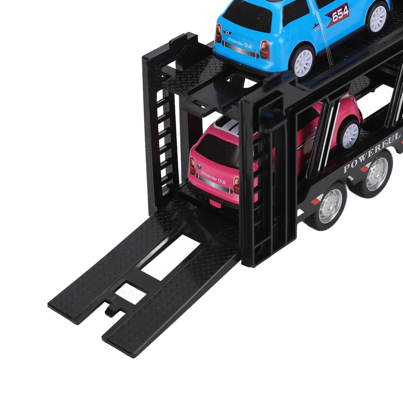 1:48 Carrier Truck Toy Model Alloy Detachable Six Car Kids