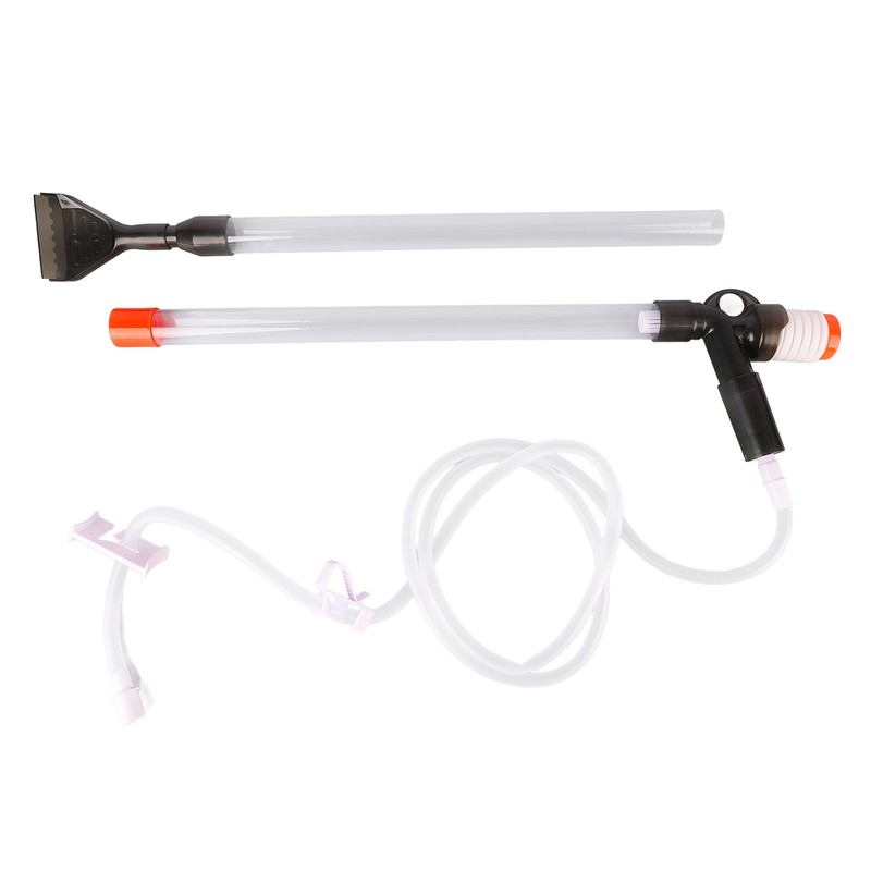 Manual Aquarium Water Changer Safe Efficient Fish Tank Gravel Cleaner