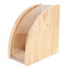 Dustproof Filter Holder Fan Shaped Coffee Filter Storage Holder Solid