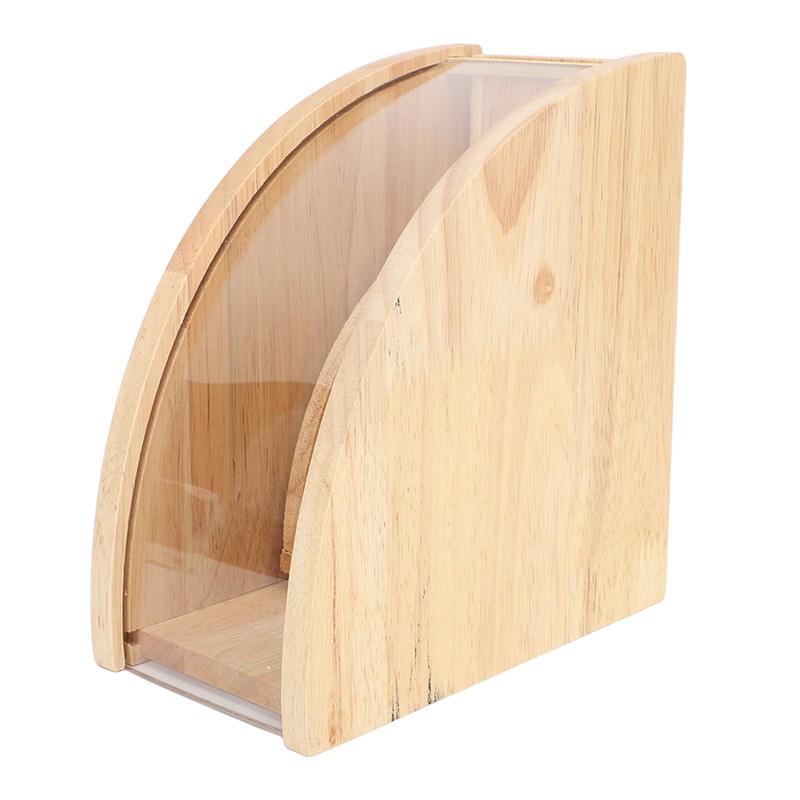 Dustproof Filter Holder Fan Shaped Coffee Filter Storage Holder Solid