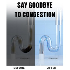 xendy washer 2 Packs Sewer Jetter Nozzle, 1/4" Quick Connector Pressure Washer Sewer Jetter Nozzle, 1 Front Jet and 6 Rear Jets, Drain Jetter Pressure Washer - High Pressure Sewer Cleaning Tools