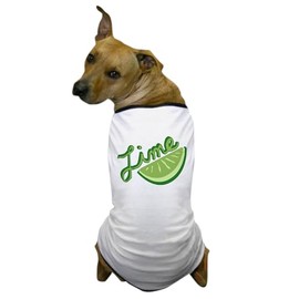 CafePress Cute Lime Slice Dog T Shirt Dog T-Shirt, Pet Clothing, Funny Dog Costume