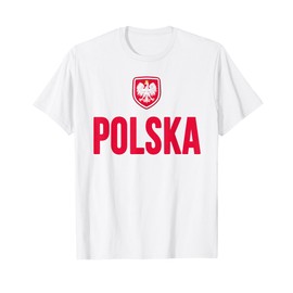 Poland T-shirt Polska Polish Flag Souvenir Gift Love