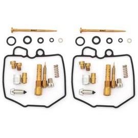 Set of 2 Deluxe Carburetor Rebuild Kits - Fits Honda CM400A - CM400T - 1979