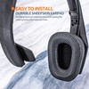 B450-XT B550-XT Replacement Ear Pads Sheepskin Leather Ear Cushion Compatible