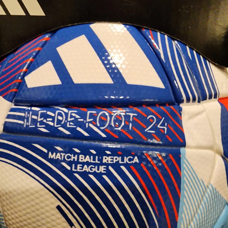 Balon Futbol Juegos Olimpicos 2024 Paris Tamaño 4 Azul (Usado)