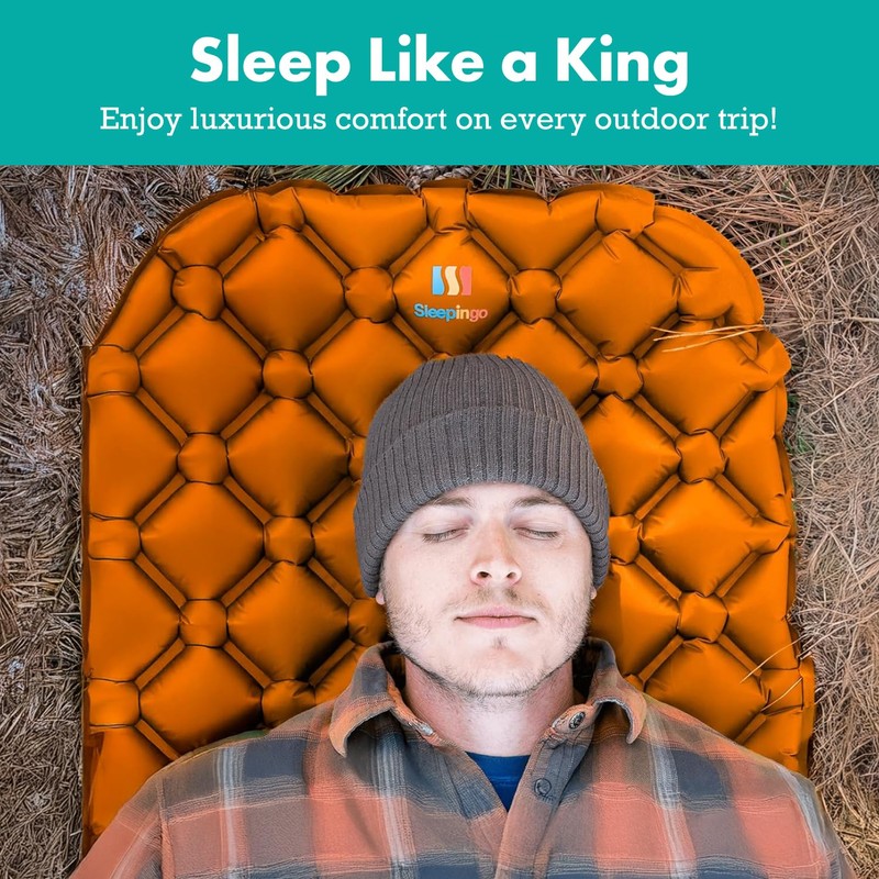 Sleepingo Inflatable Mat for Camping - Pack of 2 -
