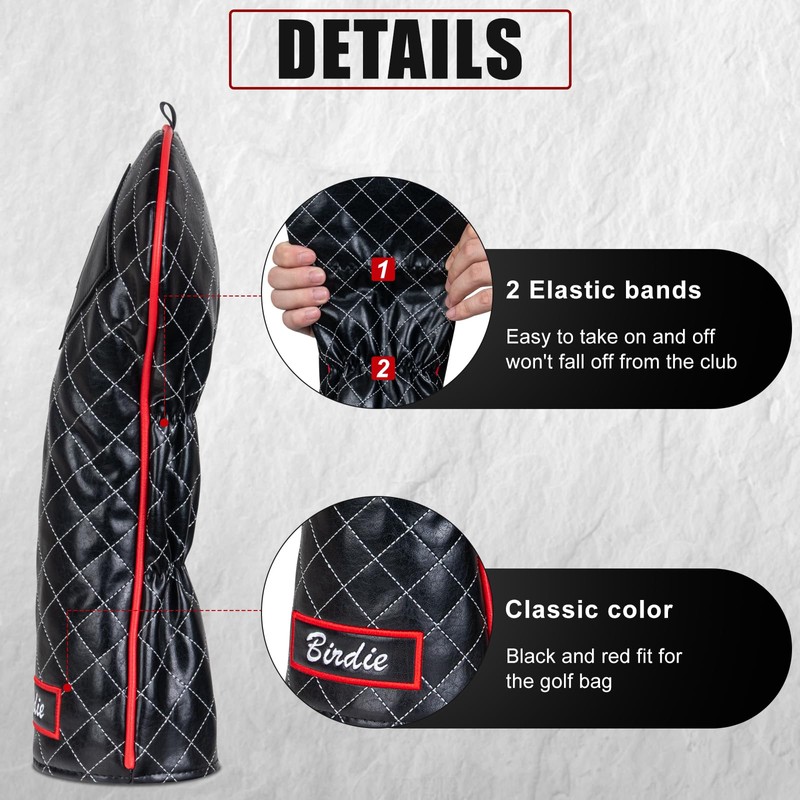 Golf Club Head covers for Driver 460CC DR #1 Elastic