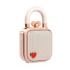 divoom Love-Lock Bluetooth Lautsprecher, Klein Tragbarer Musikbox, Wireless Stereo Pairing