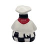 ACK Fat Bistro Chef Ceramic Hand Painted Sponge Holder for