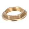 Brass Flanged Lock Nut, G1/2, Female Hex, For Plumbing, High