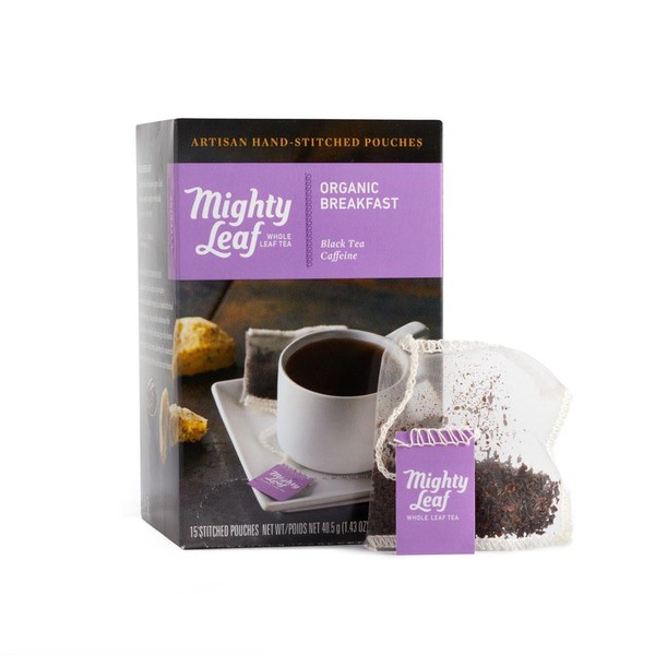 Mighty Leaf Organic Breakfast Tea - 15 Tea Bags
