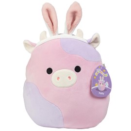 Squishmallows Patty The Cow original de 10 pulgadas – Peluche oficial de Jazwares – Juguete de peluche de vaca suave y blando coleccionable – Añade a tu escuadrón – Regalo para niños, niñas y niños