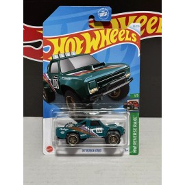 Hot Wheels 2024 '87 Dodge D100 38/250 HW Reverse Rake 1/5 *Green*