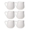 Hemoton 6Pcs Milk Storage Jugs Ceramic Sauce Containers Sauce Jugs