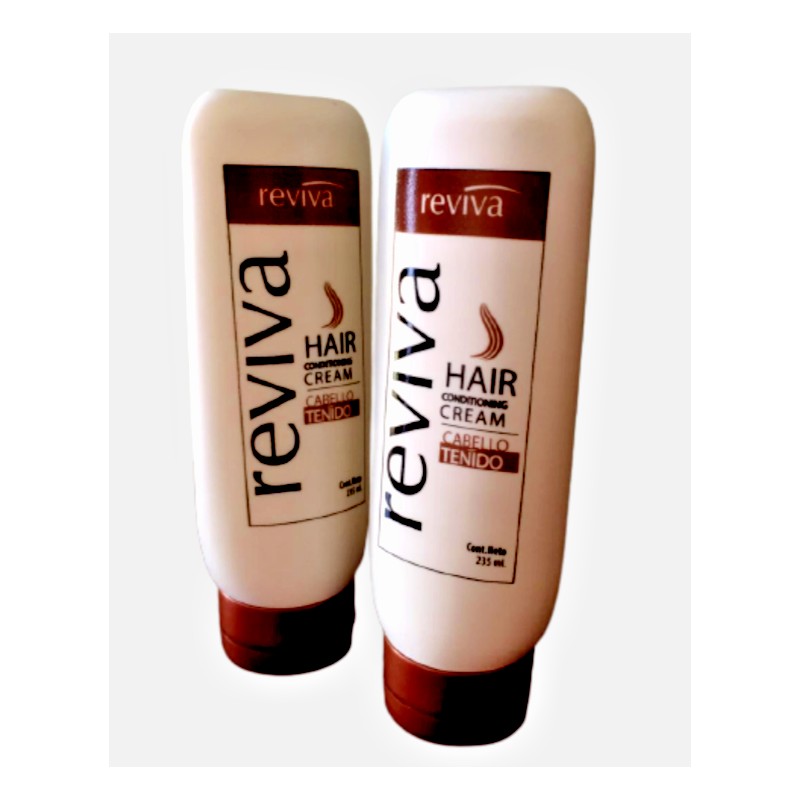REVIVA 2 PACK REVIVA HAIR CONDITIONING CREAM CABELLO TEÑIDO 235