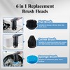 Electric Spin Scrubber, Cordless Bathroom Cleaning Brush, 2 Speeds