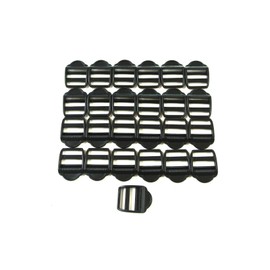 Church Products UK Plastic Ladderlock Buckles 25mm x5,x10,x25,x50,x100 Ideal For Webbing,Straps,Bags (10)