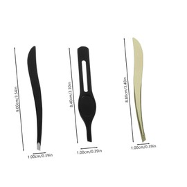 TOVINANNA Eyebrow Makeup Tool Kit Pcs Professional Tweezers Clip Compact Eyebrow Clip Tweezers for Women In-one