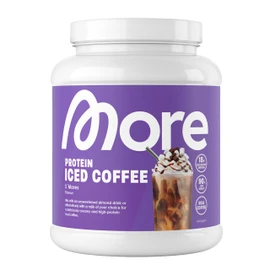 MORE NUTRITION More Protein Iced Coffee, S'Mores, 500 g, 1.1 lbs, 20 Servings - Protein Powder with Instant Coffee - Made in Germany