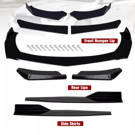 For Dodge Durango Front Bumper Lip Spoiler Splitter Side Skirt Rear Lip Body US