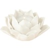 Ceramic Lotus Petals Style Flower Candle Holder Tea Lights Holder