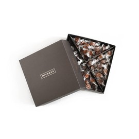 McCrea’s Candies Party Box Black Lava Sea Salt Deep Chocolate Tapped Maple Vanilla Caramels Made in Boston