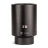 Capri Tools Deep Impact Socket, 1/2-Inch Drive, 6-Point, Metric (36