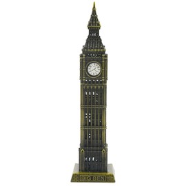 ASUNFO 7 Inch Big Ben Statue Vintage London Big Ben Sculpture Building Model Collectible Figurine Home Decor
