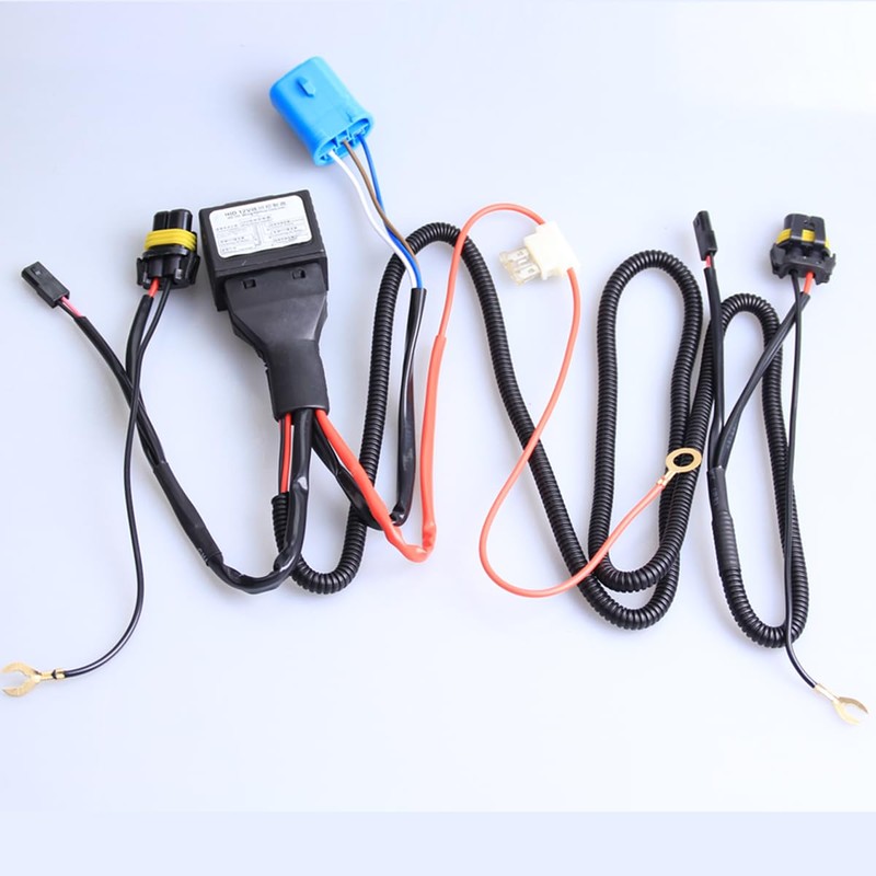 9004/9007 HID Xenon Headlight Bulbs,10000K 55W High Low Beam Xenon