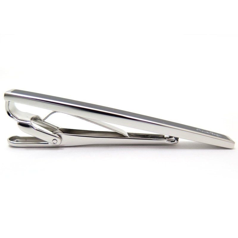 mila schon Simple Black Tie Bar (Tie Clip/Tie Clip)