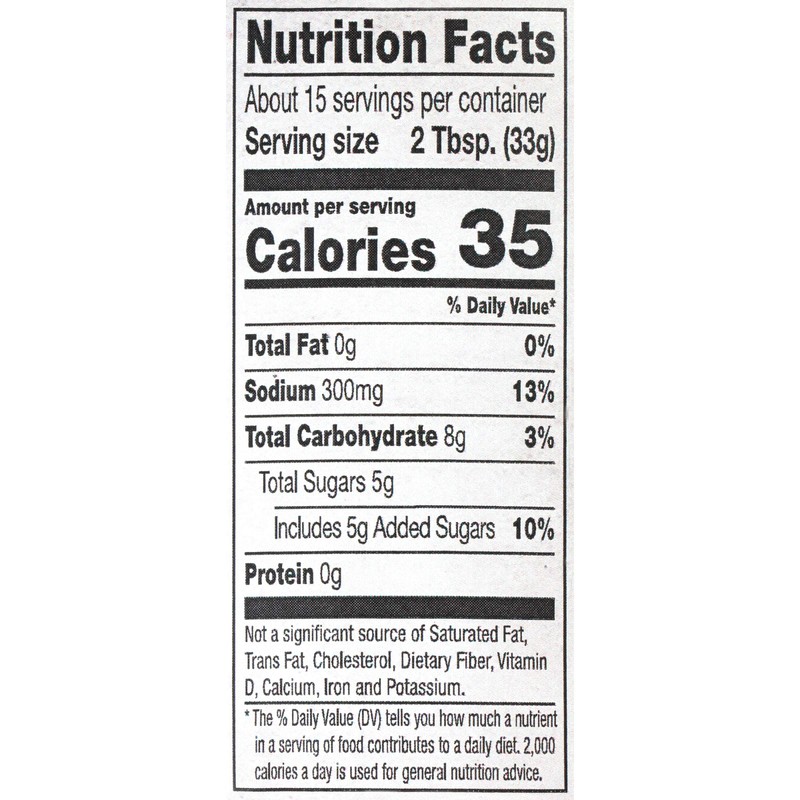 Stubb's Simply Sweet Reduced Sugar BBQ Sauce, 18 oz (Pack