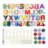 Kit De 236 Piezas Letras De Silicona De Molde De