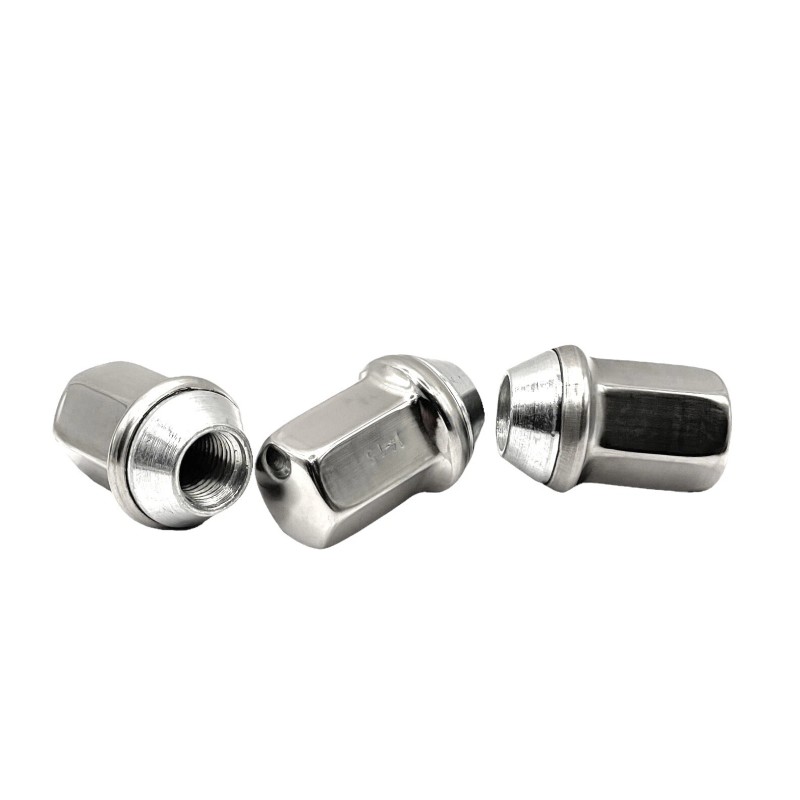 White Knight Wheel Accessories 24 Stainless Steel Polished Capped OE
