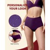 REELINDRY Womens Incontinence Underwear Washable, 2 oz Absorbency Leakproof Panties