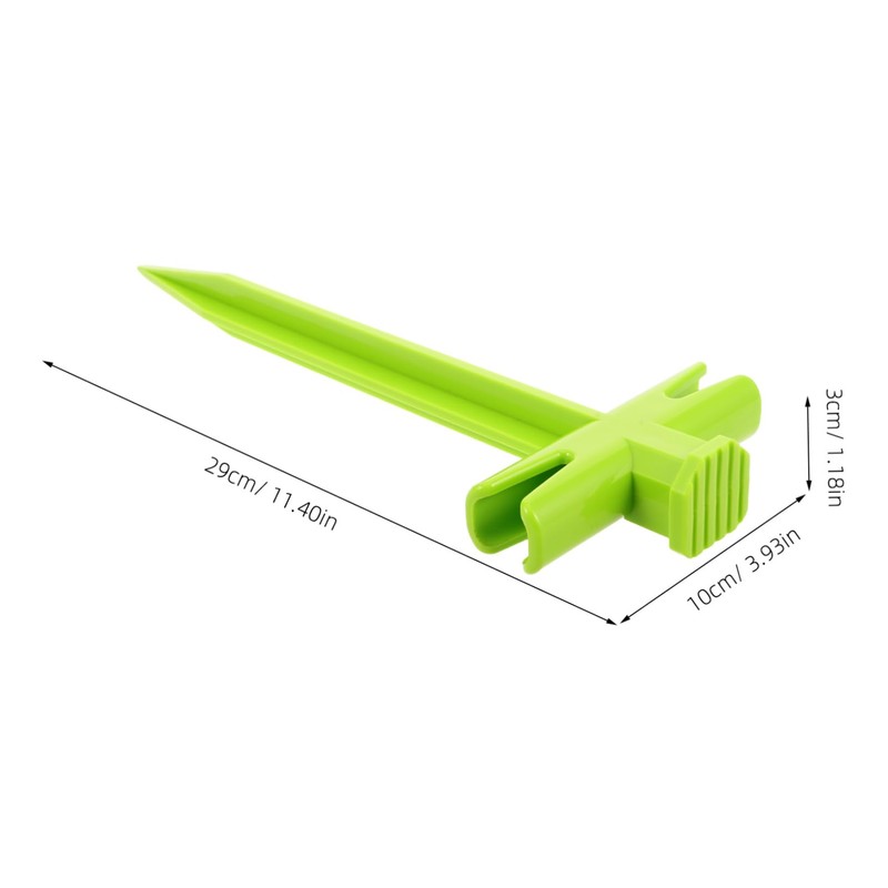 Kisangel Ground Anchor Heavy Duty Tent Tie Down with Rope