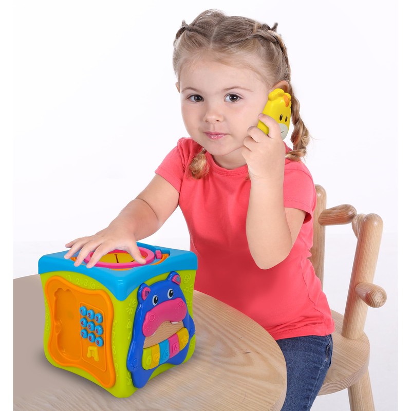 Kiddieland: Light & Sound: Activity Cube - Music & Animal