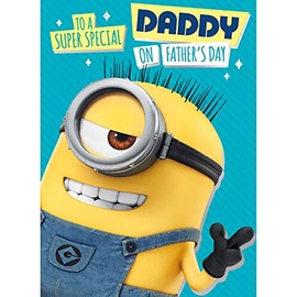 Despicable Me Father's Day Card to Daddy, Daddy Fathers Day Card