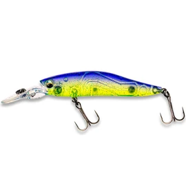 LMAB Flash Vibe 67, 80 & 98 mm - Twitchbait - Suspending & Floating, Hardbait, Wobbler Perch, Suspender Wobbler, Zander Wobbler (Running Depth 2.0-3.0 m | Floating/Suspending, Purple Rave, 80 mm)